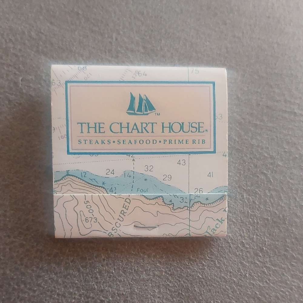 The Chart House Matchbook